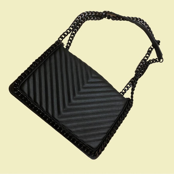 Black shoulder bag - Picture 3 of 8